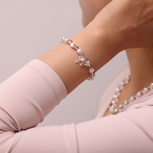 Beaded Bow Bracelet-1